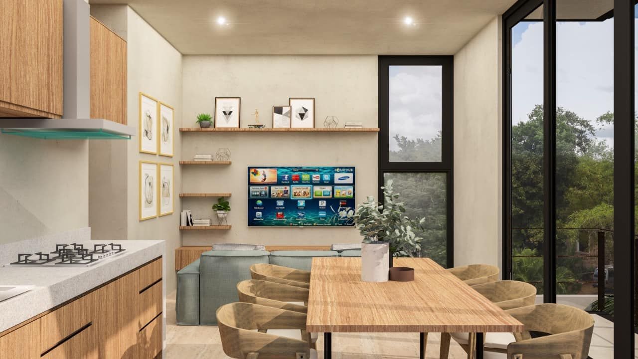 Departamentos en Venta en Dzityá, Mérida: Modernos y con Excelente Ubicación