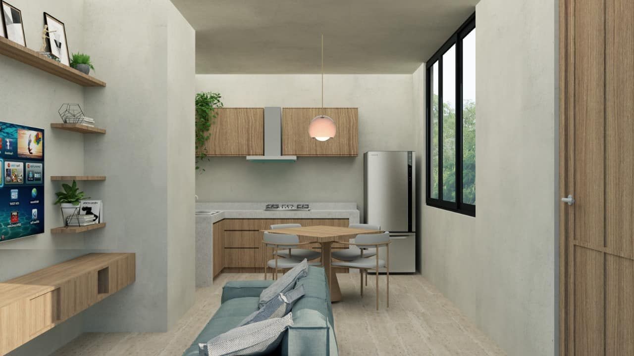Departamentos en Venta en Dzityá, Mérida: Modernos y con Excelente Ubicación